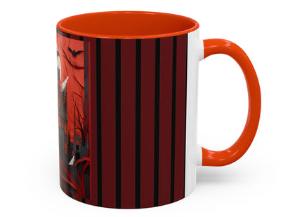 Halloween Night Scene Colorful Mugs (11oz, 15oz)