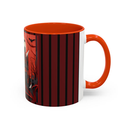 Halloween Night Scene Colorful Mugs (11oz, 15oz)