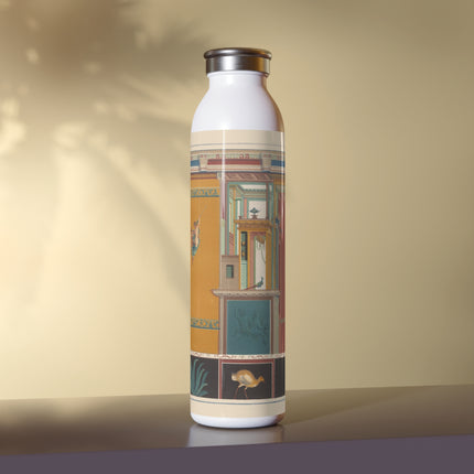 Pompeii Wall Pl.20 by Victor Steeger Slim Water Bottle