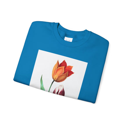 Tulip by Anselmus Boëtius de Boodt Heavy Blend™ Crewneck Sweatshirt