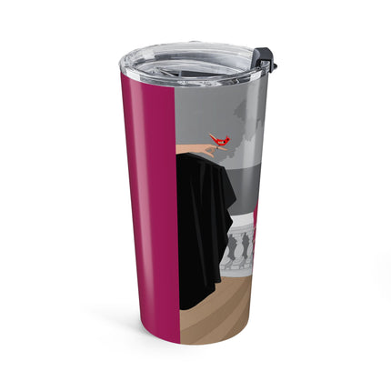 The Red Bird 20oz Tumbler – Gentle Storybook Charm & Elegant Whimsy