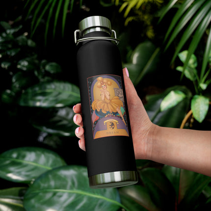 November & Topaz (from the Gem Series) by Sofia Chiostri Copper Vacuum Insulated Bottle, 22oz