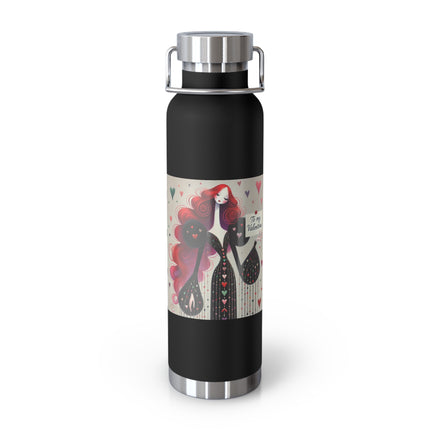 To My Valentine Copper Vacuum Insulated Bottle, 22oz