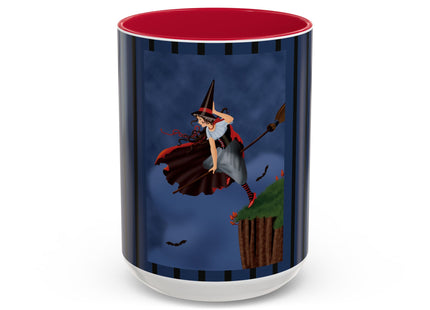 The Enchanted Witch Colorful Mugs, (11oz, 15oz)
