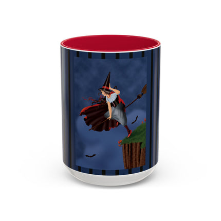 The Enchanted Witch Colorful Mugs, (11oz, 15oz)