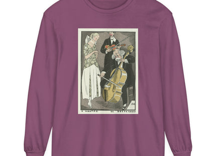 O Maitre el Relicario by Fernand Siméon Garment-dyed Long Sleeve T-Shirt