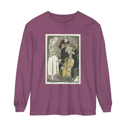 O Maitre el Relicario by Fernand Siméon Garment-dyed Long Sleeve T-Shirt