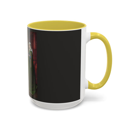 Arnolfini Portrait by Jan Van Eyck Colorful Mugs (11oz, 15oz)