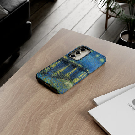 Starry Night Over the Rhone by Vincent Van Gogh Phone Cases