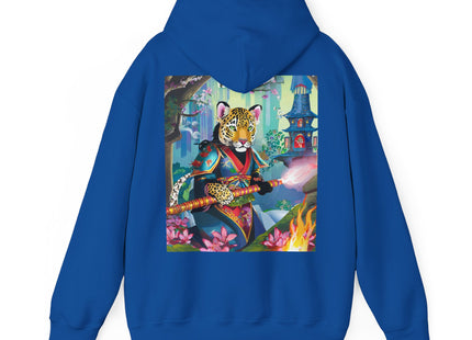 Cyberpunk Leopard – Heavy Blend™ Hooded Sweatshirt