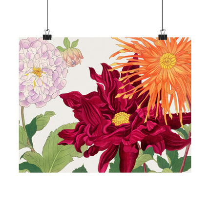 Dahlia by Tanigami Kônan Premium Matte horizontal posters