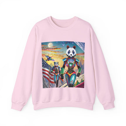 Cyber Punk Robots Unisex Heavy Blend™ Crewneck Sweatshirt