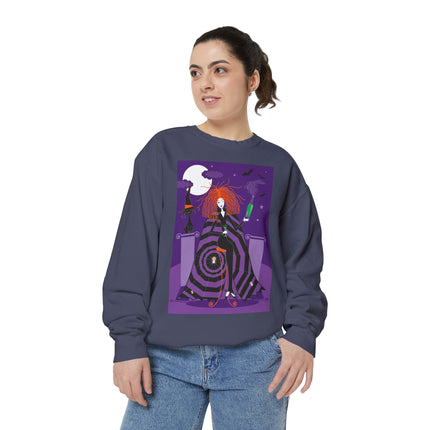 Mystic Elegance Unisex Garment-Dyed Sweatshirt