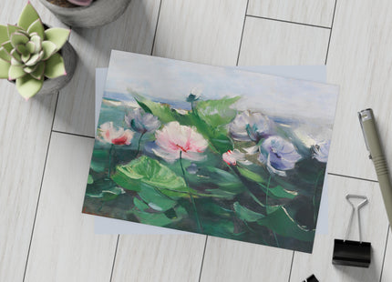 Water Lilies by Karl Hagemeister Postcards (envelopes included) - Bundles of 10, 30, 50 Pieces