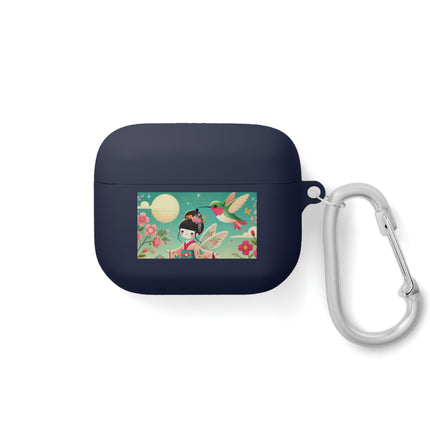 Geisha Fairy and the Hummingbird Blossom AirPods and AirPods Pro Case