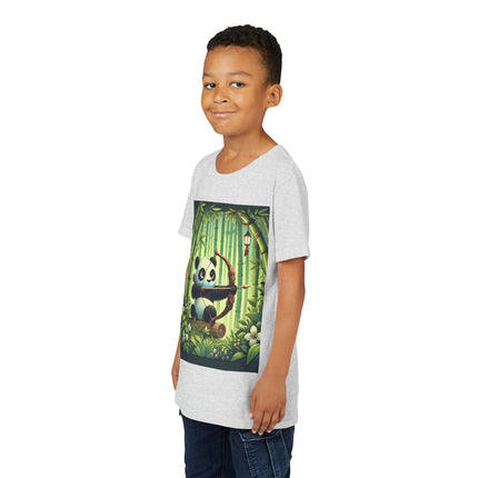Bamboo Archer Panda Youth Short Sleeve Tee