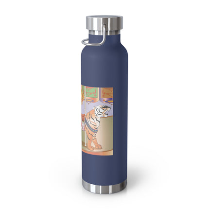 Carousel Splendor Copper Vacuum Insulated Bottle, 22oz