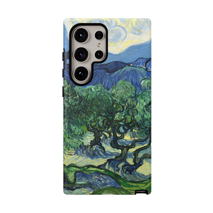 Olive Trees by Vincent Van Gogh Phone Cases