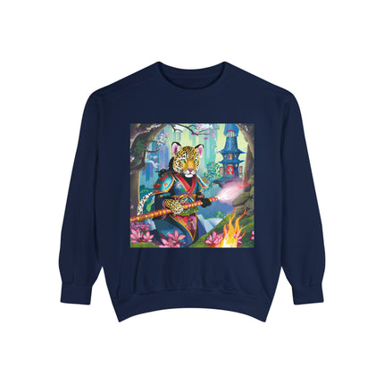 Cyberpunk Leopard Sweatshirt