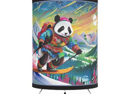 Cyberpunk Panda Tripod Lamp