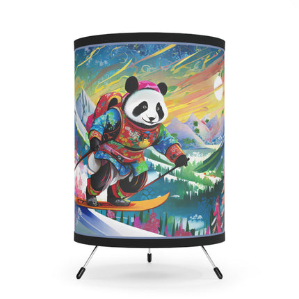 Cyberpunk Panda Tripod Lamp
