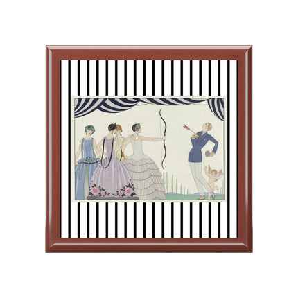 Visez au coeur, belles dames! by George Barbier Jewelry Box