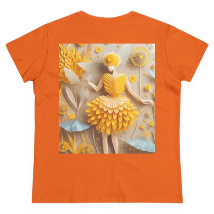 Dandelion Fairy Women's Midweight Cotton Tee