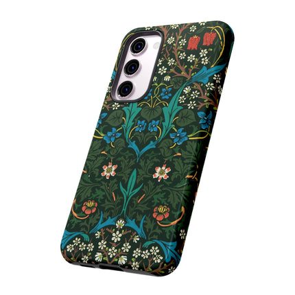 Tulip by William Morris Phone Cases