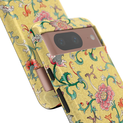 Flower Illustration by Owen Jones Phone Cases