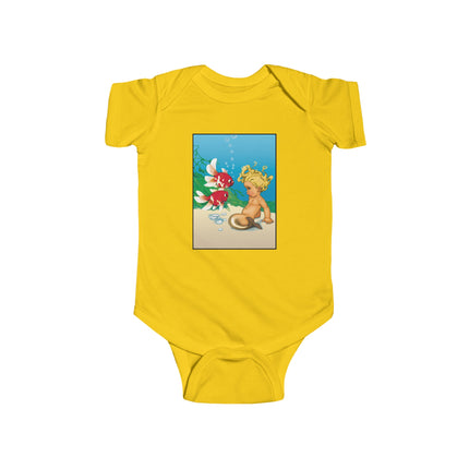 Whimsical Baby Mermaid Bodysuit – Ocean Magic & Playful Dreams