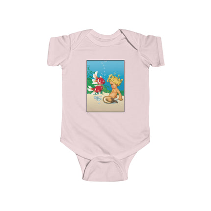Whimsical Baby Mermaid Bodysuit – Ocean Magic & Playful Dreams