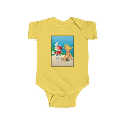 Whimsical Baby Mermaid Bodysuit – Ocean Magic & Playful Dreams