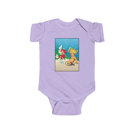 Whimsical Baby Mermaid Bodysuit – Ocean Magic & Playful Dreams