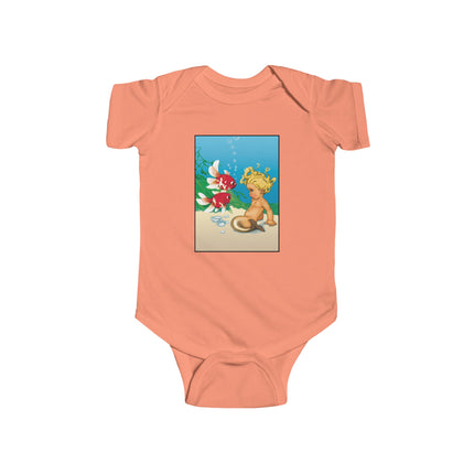 Whimsical Baby Mermaid Bodysuit – Ocean Magic & Playful Dreams