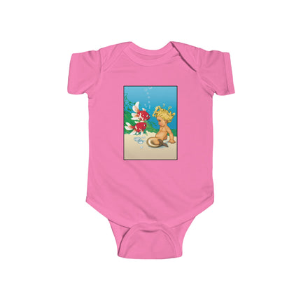 Whimsical Baby Mermaid Bodysuit – Ocean Magic & Playful Dreams