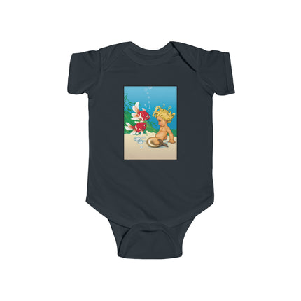 Whimsical Baby Mermaid Bodysuit – Ocean Magic & Playful Dreams