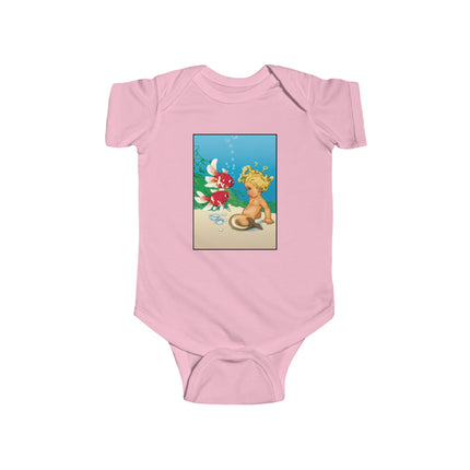 Whimsical Baby Mermaid Bodysuit – Ocean Magic & Playful Dreams