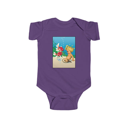 Whimsical Baby Mermaid Bodysuit – Ocean Magic & Playful Dreams
