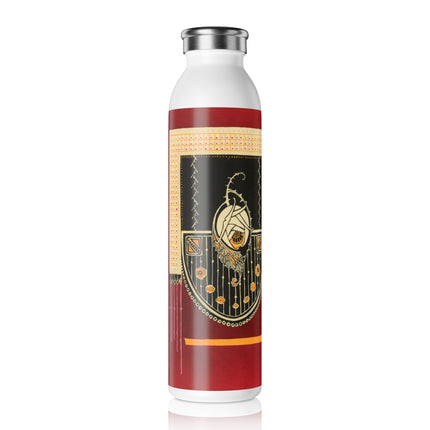 La décoration moderne dans le textile Pl. 3 by Gaston Charlet Slim Water Bottle