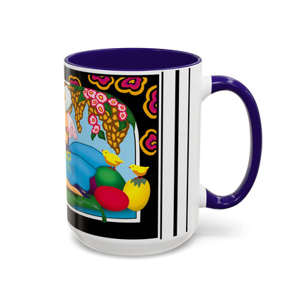 Blooms and Chicks Colorful Mugs (11oz, 15oz)