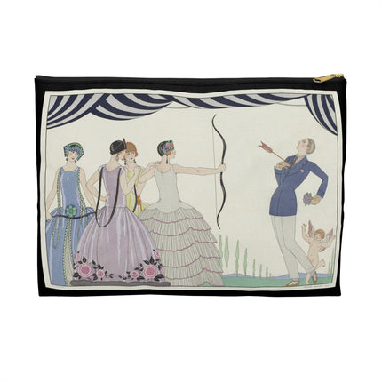 Visez au coeur, belles dames! by George Barbier Accessory Pouch