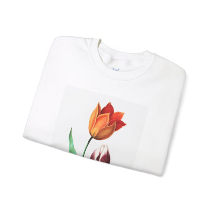 Tulip by Anselmus Boëtius de Boodt Heavy Blend™ Crewneck Sweatshirt