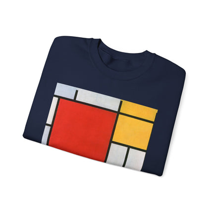 Composition with Red, Yellow, Blue, and Black by Piet Mondrian Heavy Blend™ Crewneck Sweatshirt