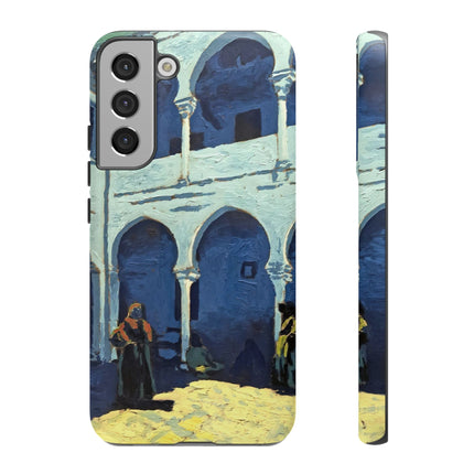 Courtyard of Moroccan Riad by George Gaudion Phone Cases