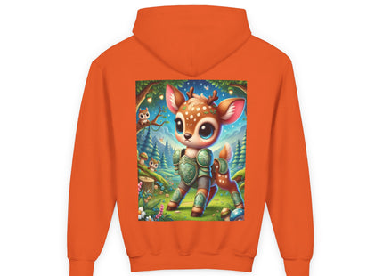 Fawn Defender Youth Heavy Blend Hooded Sweatshirt
