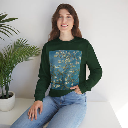 Almond Blossom by Vincent van Gogh Heavy Blend™ Crewneck Sweatshirt