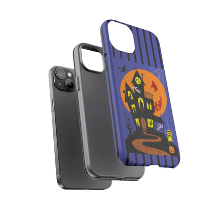Halloween Night at the Haunted House Phone Cases
