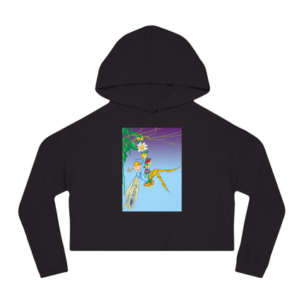 A Fairy's Delight Cropped Hooded Sweatshirt