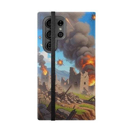 🐦✈️ The Cardinal Dive Bomber Flip Case – Bold Flight & Fearless Adventure