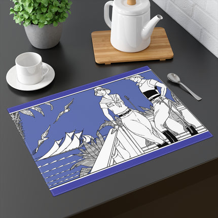 Coastal Elegance Placemat, 1pc